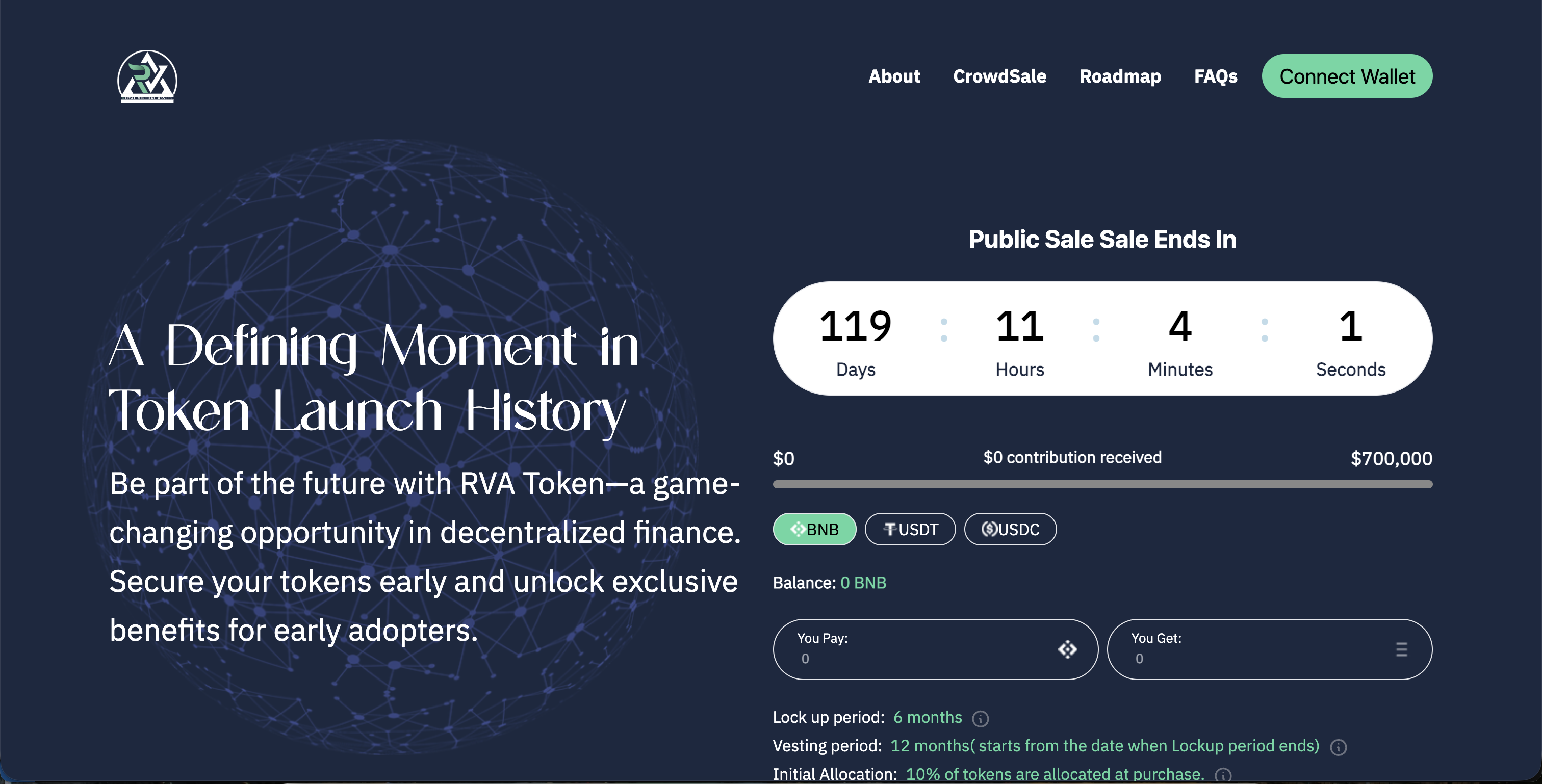RVA Wallet app preview